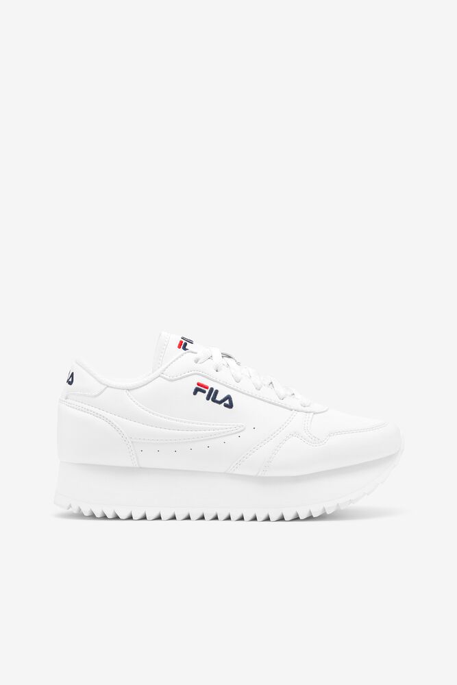 Fila Trainers Womens White Orbit - Ireland 51720-RZQE